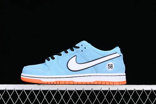 All categories Nk SB Dunk series Nk SB Dunk Low low-top sneakers WE CLUB 58 x Nk SB Dunk Low Pro "Club 58 Gulf" Dunk series low-top casual sports skateboard shoes BQ6817-401